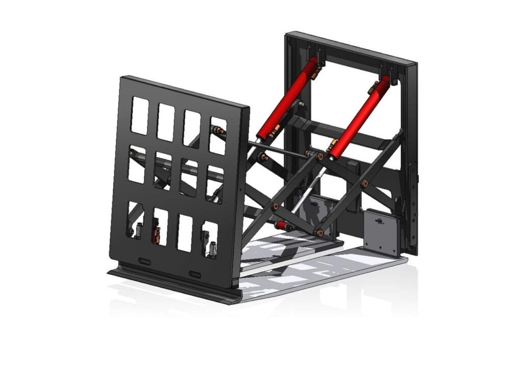 Push-Pull with Platens Forklift Attachment