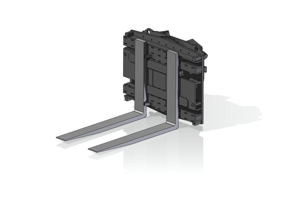 Rotating Clamp Fork Attachment