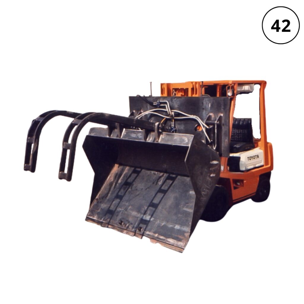 Bucket Forklift Attachment